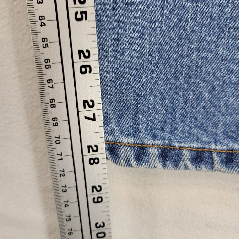 Levi's 550 Relaxed Tapered Jeans Mens 42x30‎ Blue Medium Wash Y2K Denim